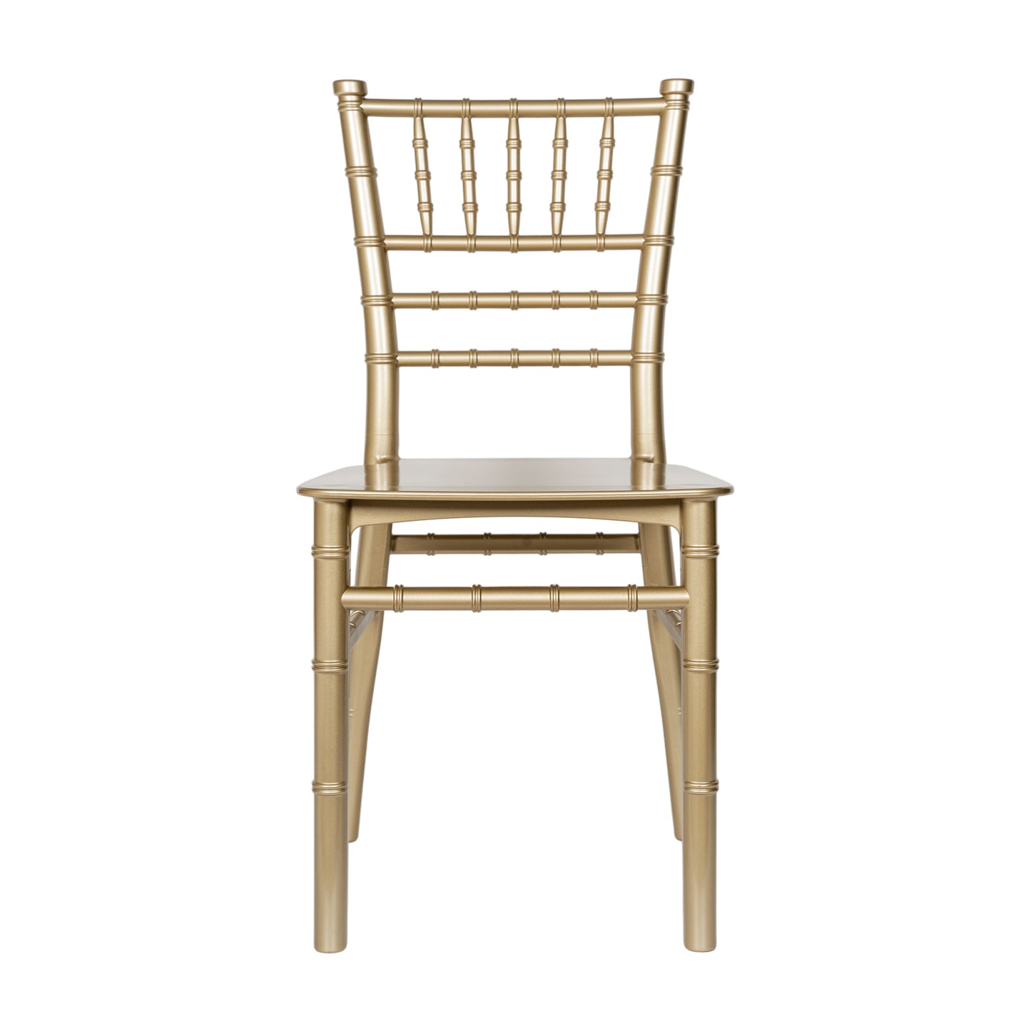HERCULES Child Size Gold Chiavari Chair – Durable Resin Kids Chair for Weddings, Parties & Everyday Use Gold
