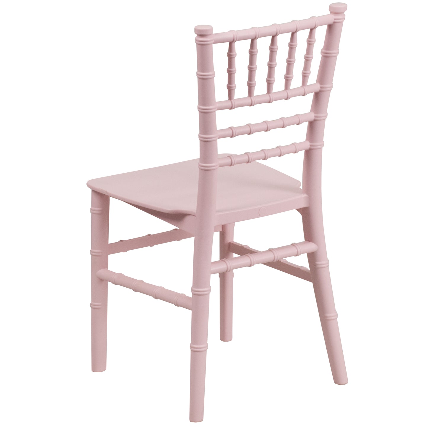 HERCULES Child Size Pink Chiavari Chair – Durable Resin Kids Chair for Weddings, Parties & Everyday Use Pink