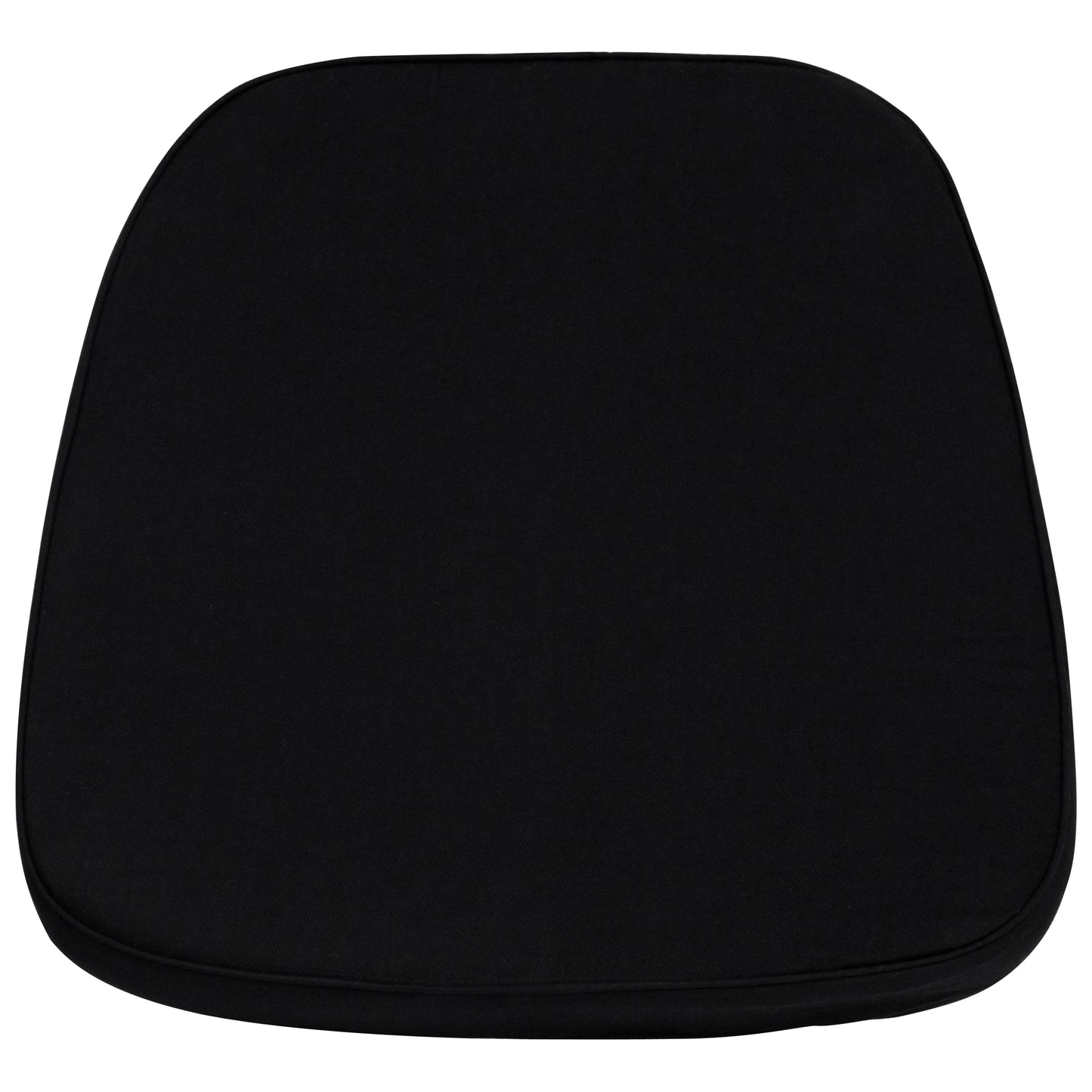 Louise Soft Black Fabric Chiavari Chair Cushion Black LE-L-C-BLACK-GG