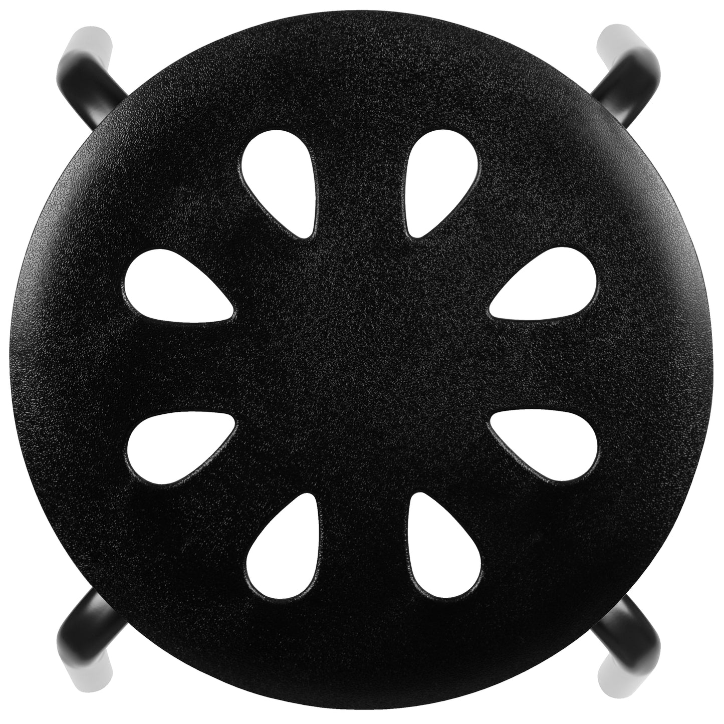 Bentley Plastic Nesting Stack Stools, 11.5"Height, Black (5 Pack) Black LE-S2-BLACK-GG