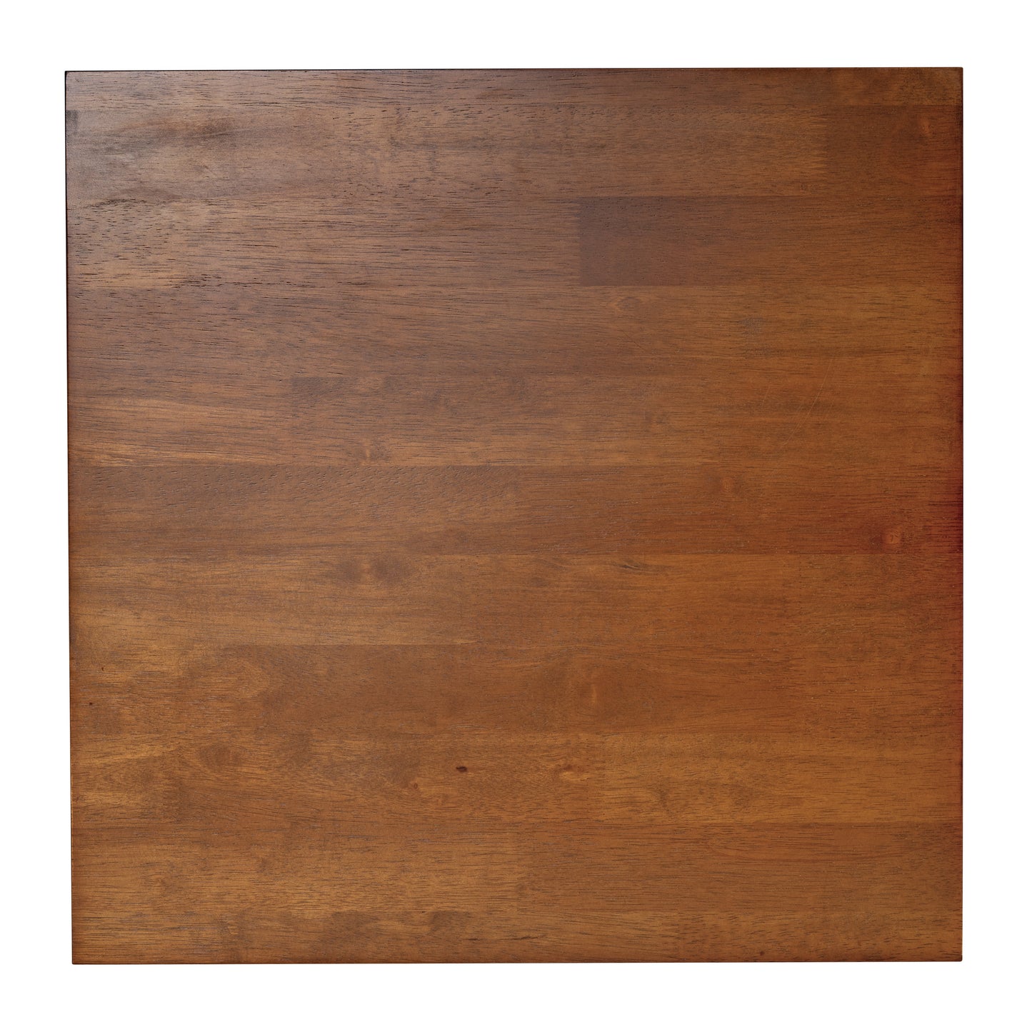 Jasper Farmhouse Style Solid Wood End Table with Traditional X-Frame Design in Walnut Walnut