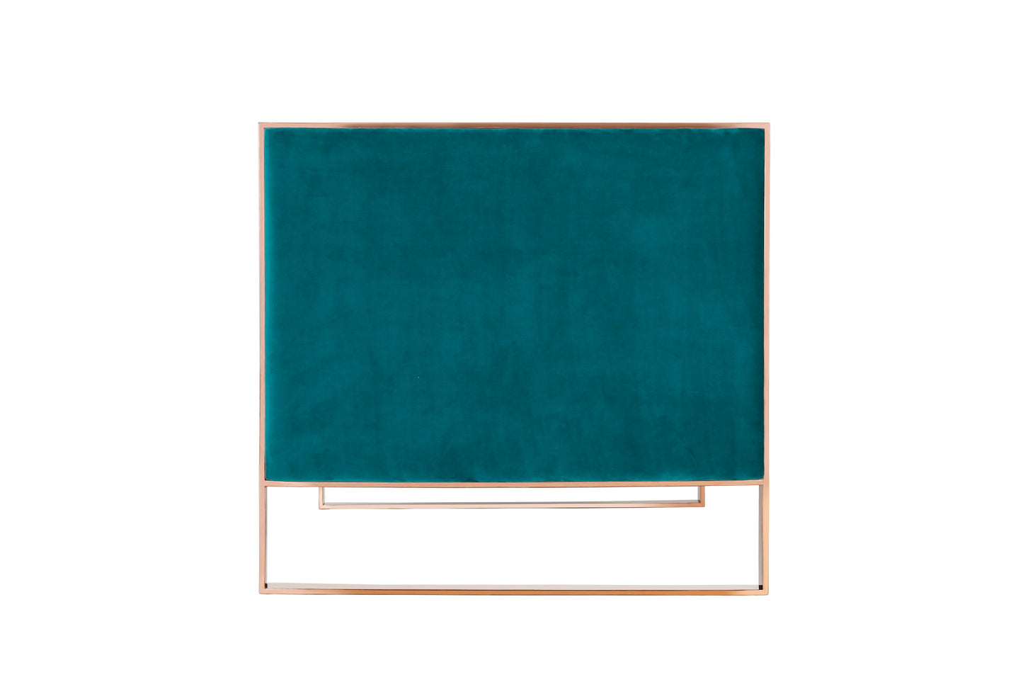 Trillium Mid-Century Modern 57" Velvet Loveseat in Teal LS016-TL