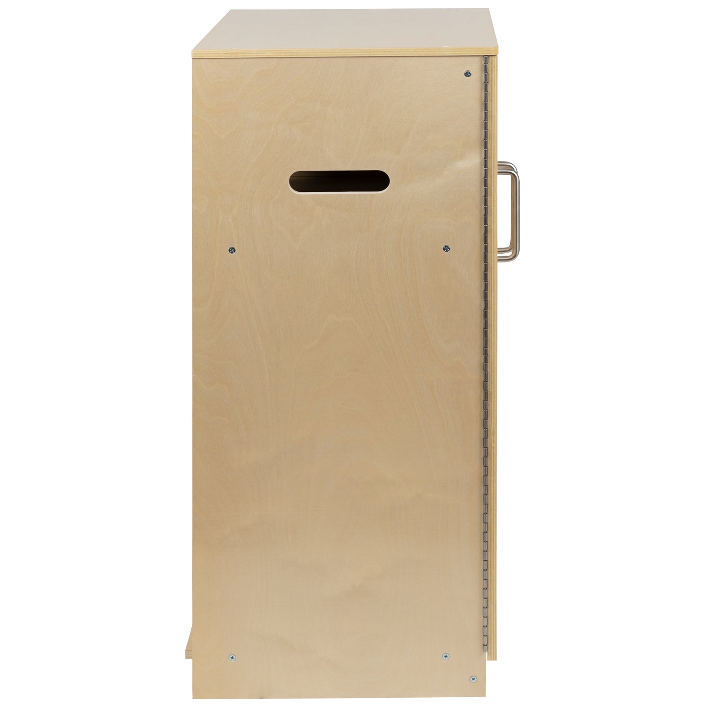 Hercules Children's Wooden Kitchen Refrigerator for Commercial or Home Use - Safe, Kid Friendly Design Natural