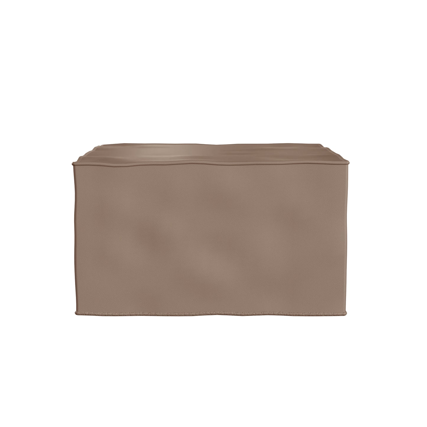 Bright Beginnings Commercial Grade Modular Classroom Soft Seating, 1 Seater Chair/Ottoman, Neutral Vinyl Neutral