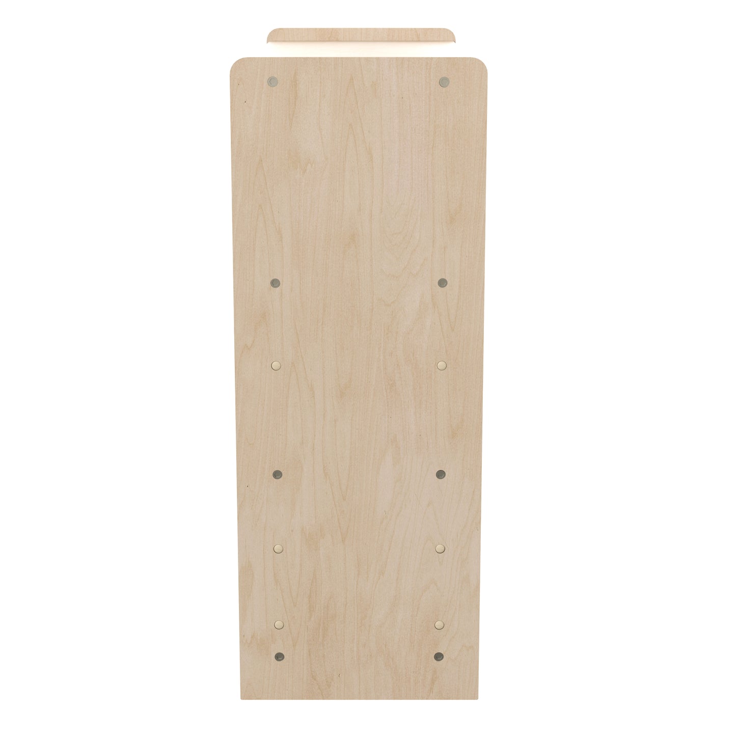 Bright Beginnings Commercial Grade 3 Shelf Wooden Classroom Open Storage Unit, Safe, Kid Friendly Design, Natural Beech