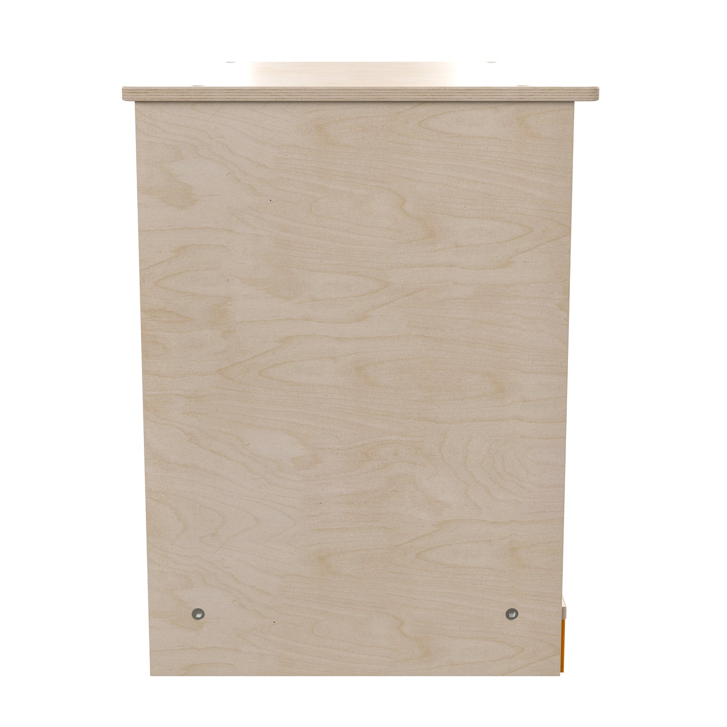 Bright Beginnings Commercial Grade Wooden Kid's Two Shelf Kitchen Cabinet Beech MK-ME03539-GG