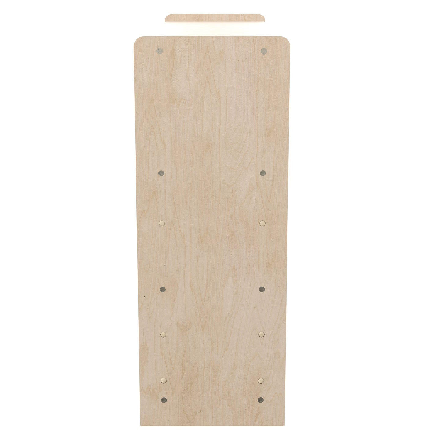 Bright Beginnings Commercial Grade Extra Wide 3 Shelf Wooden Classroom Open Storage Unit, Safe, Kid Friendly Design, Natural Beech