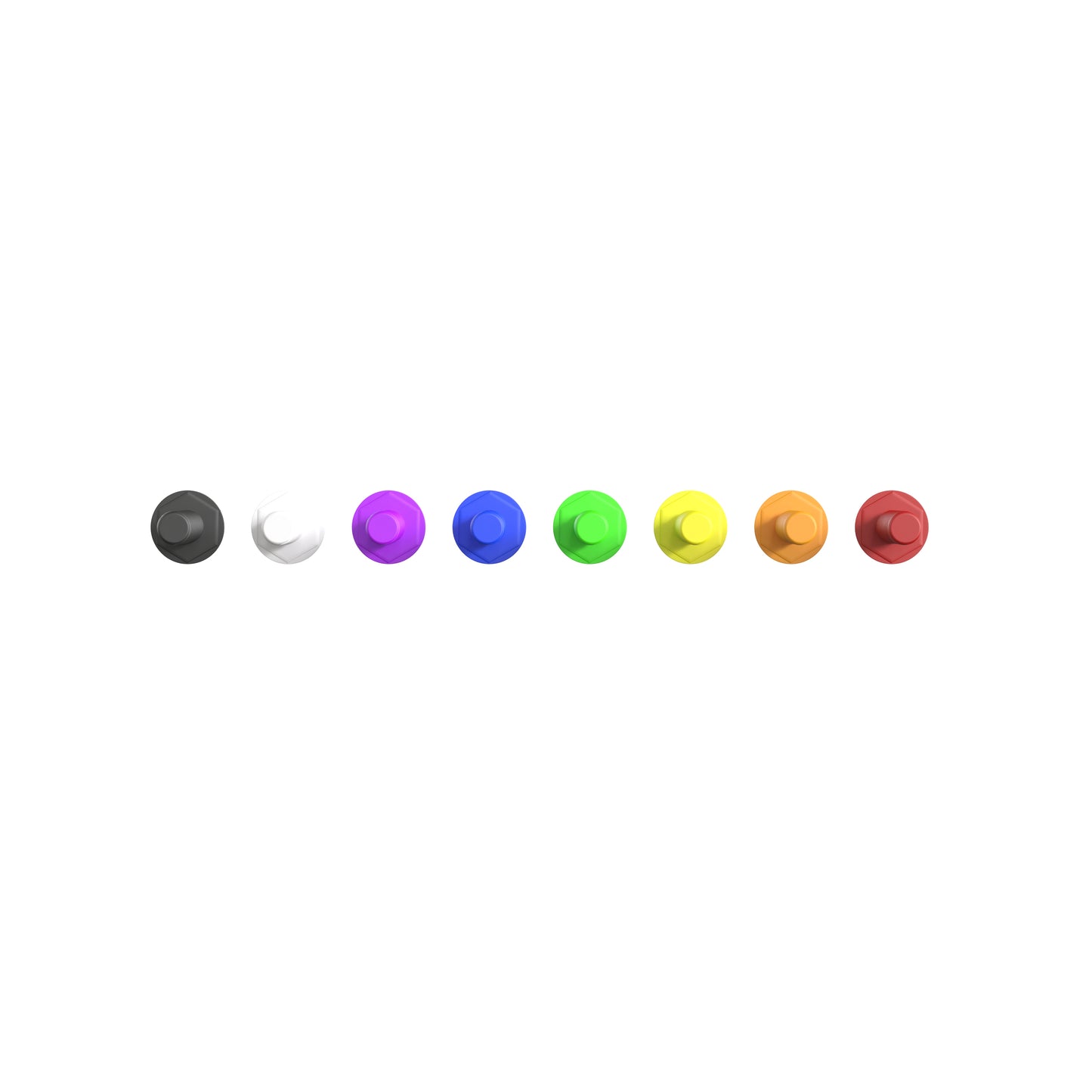 Bright Beginnings Commercial Grade Modular STEAM Wall 512 Piece Multicolor Screw Accessory Pack (STEAM Wall Not Included) Multi