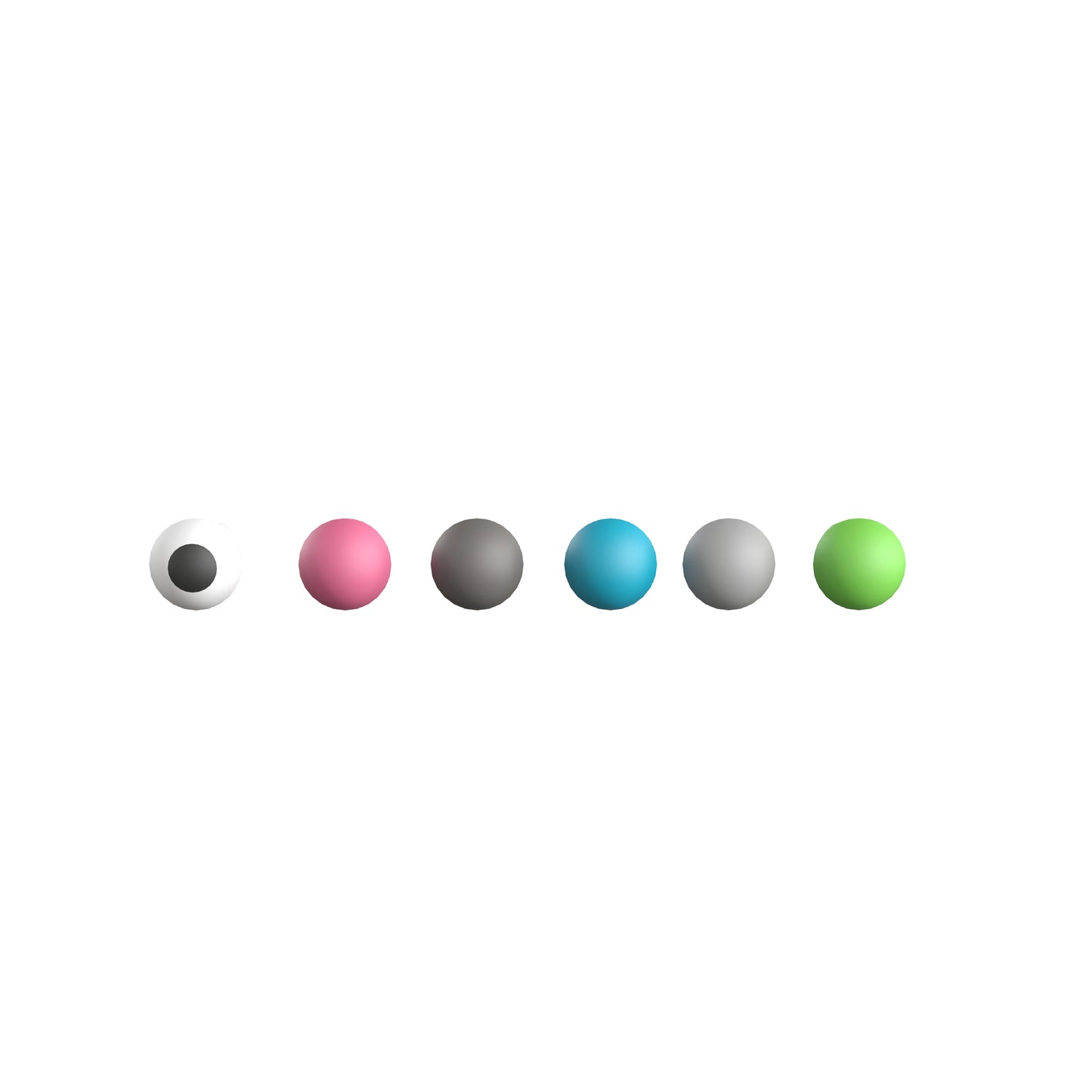 Bright Beginnings Commercial Grade 512 Piece Peg Accessory Pack for Modular STEAM Walls (Not Included) - Pastel Multi Pastel