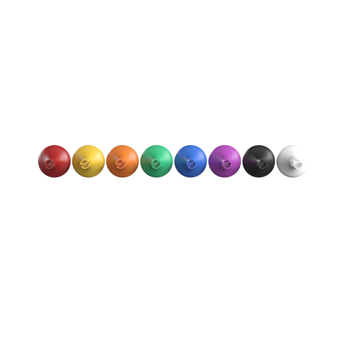 Bright Beginnings Commercial Grade 64 Piece Jumbo Peg Accessory Pack for Modular STEAM Walls (Not Included) - Multicolor Multi