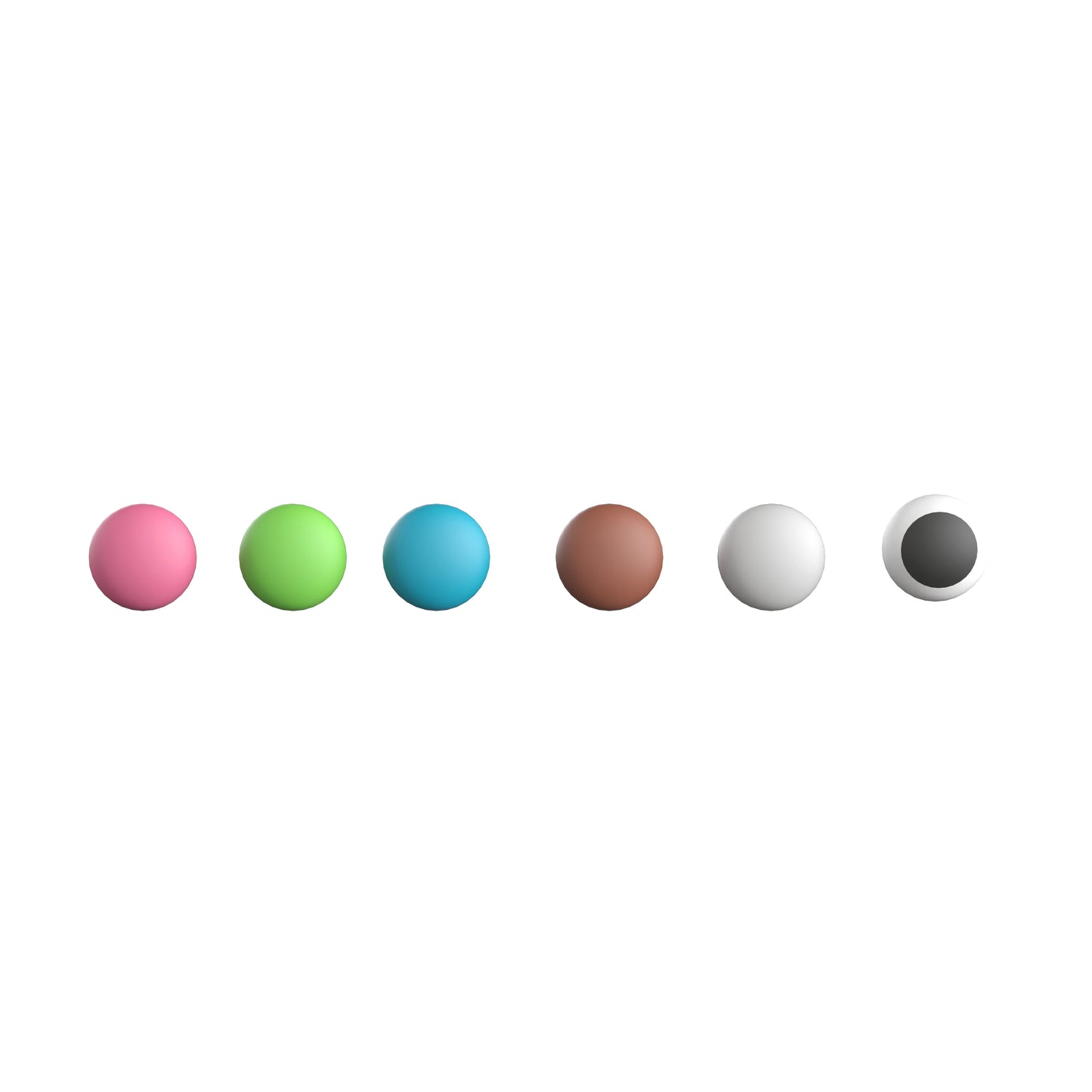 Bright Beginnings Commercial Grade 64 Piece Jumbo Peg Accessory Pack for Modular STEAM Walls (Not Included) - Pastel Multicolor Multi Pastel