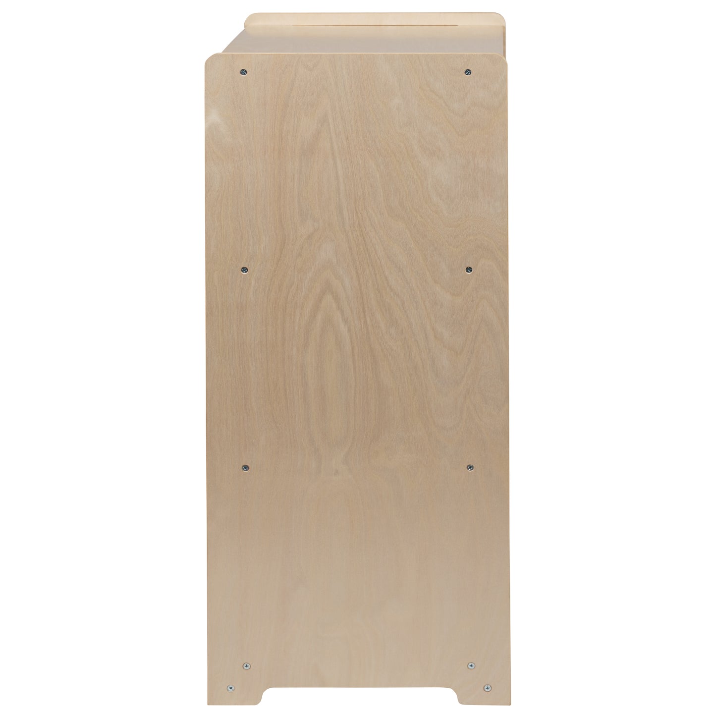 Hercules Wooden 3 Section School Classroom Storage Cabinet for Commercial or Home Use - Safe, Kid Friendly Design - 36"H (Natural) Natural