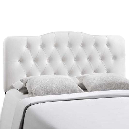 Annabel Upholstered Vinyl Full Headboard by Modway MOD-5157-WHI
