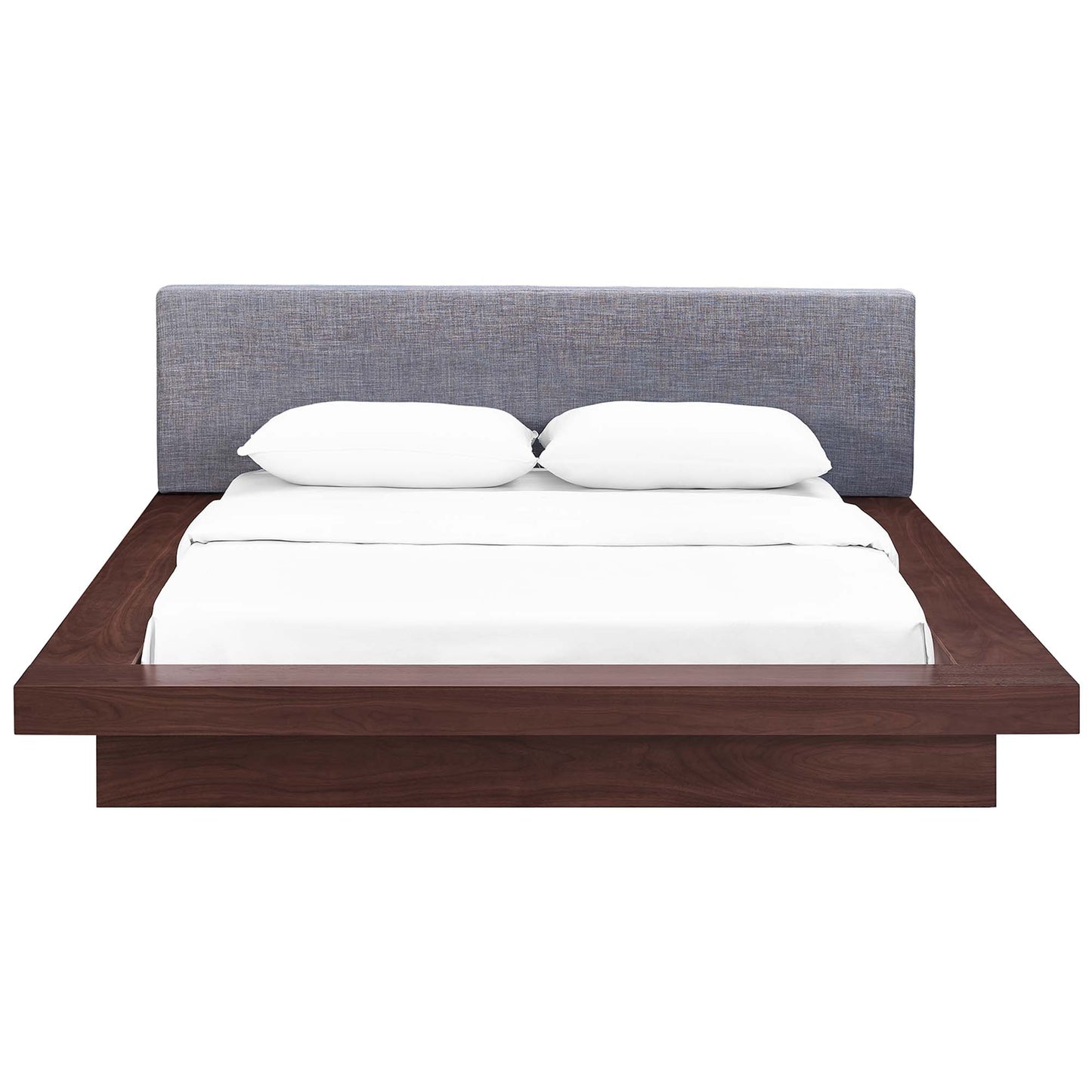 Freja Fabric Queen Platform Bed by Modway