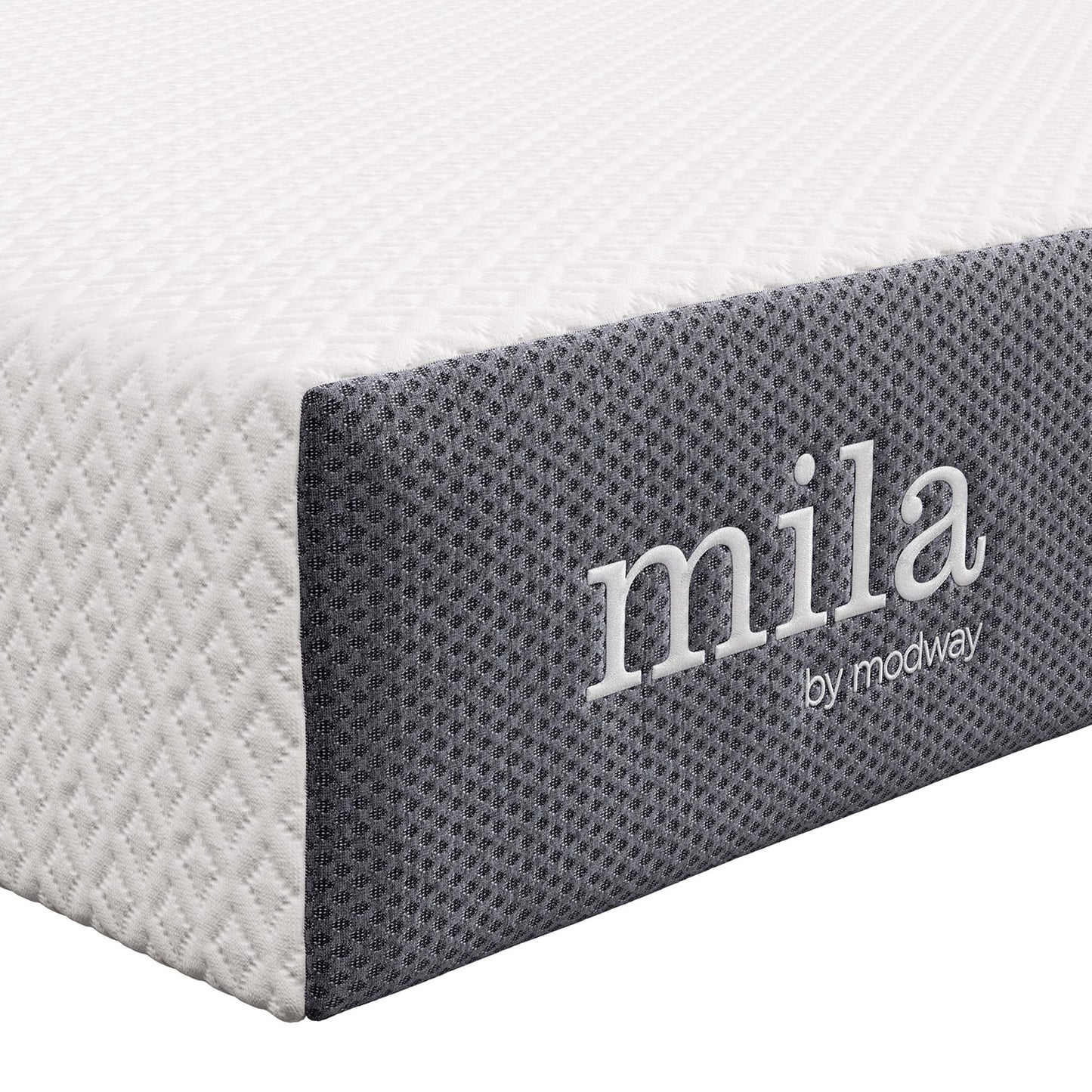 Mila 6" Queen Mattress by Modway MOD-5735-WHI