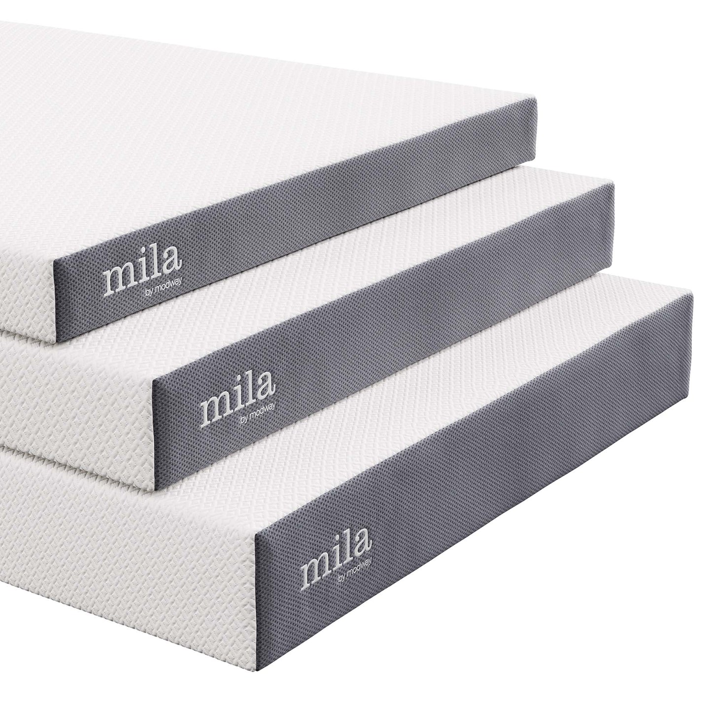 Mila 6" Queen Mattress by Modway MOD-5735-WHI