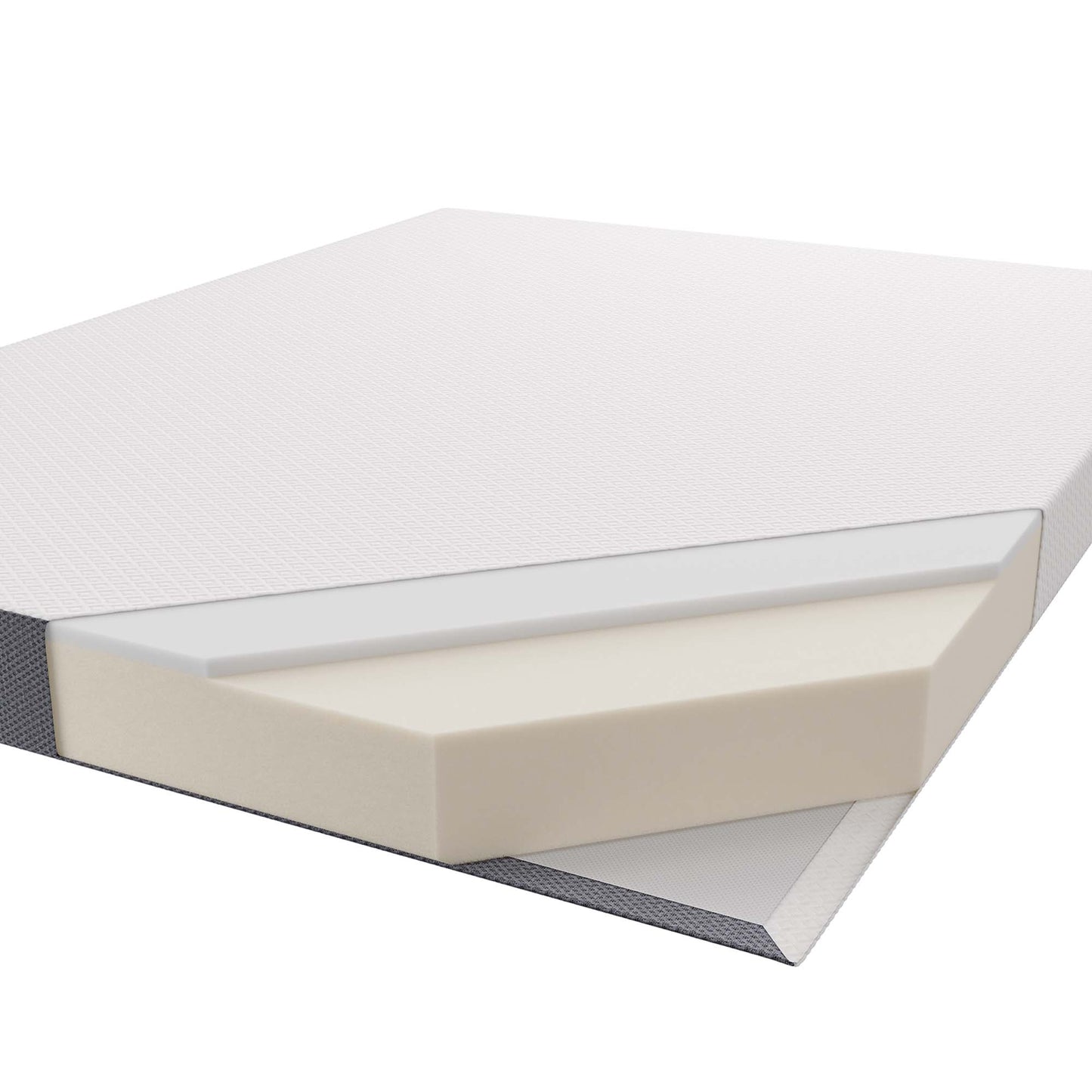Mila 6" Queen Mattress by Modway MOD-5735-WHI