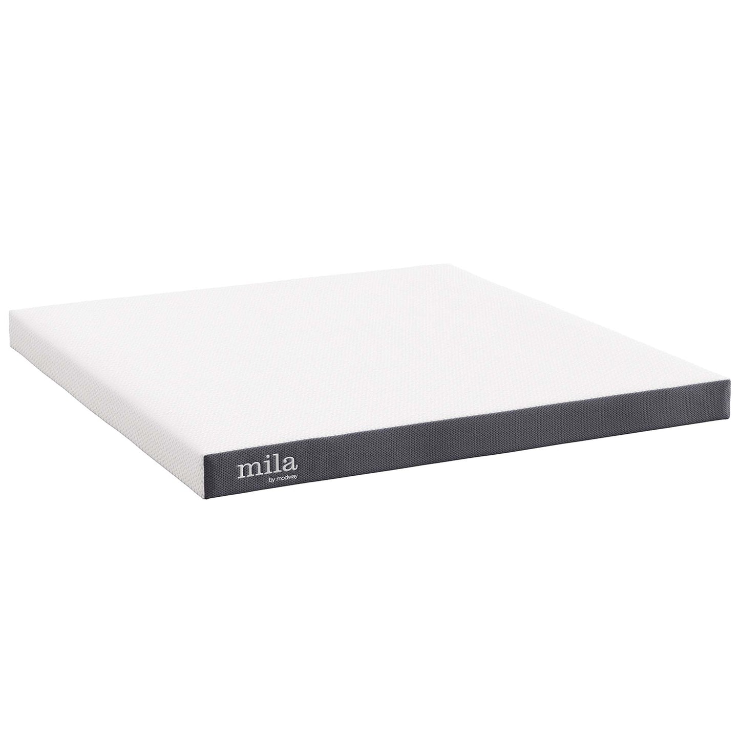 Mila 6" King Mattress by Modway MOD-5736-WHI