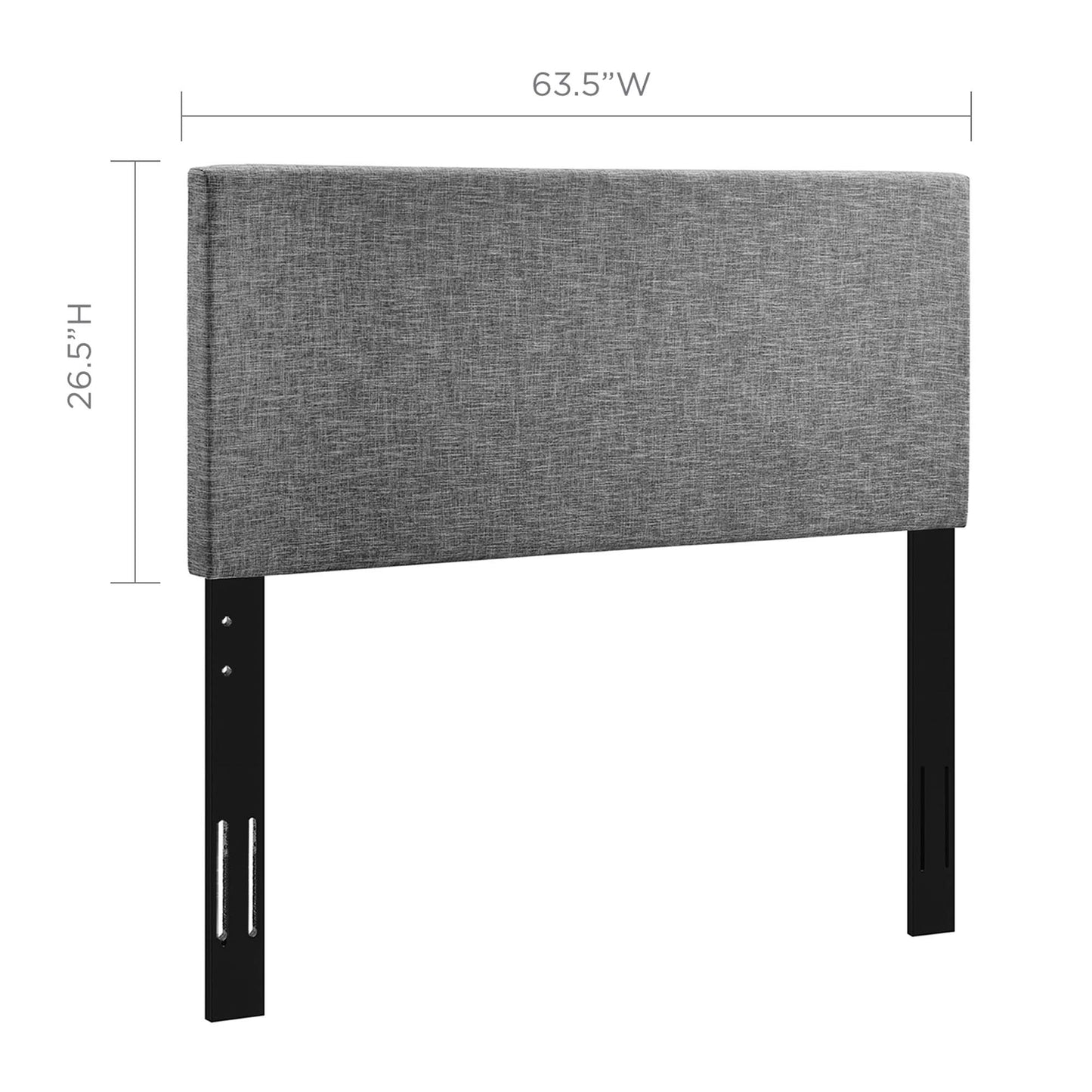 Taylor Upholstered Linen Fabric Headboard by Modway