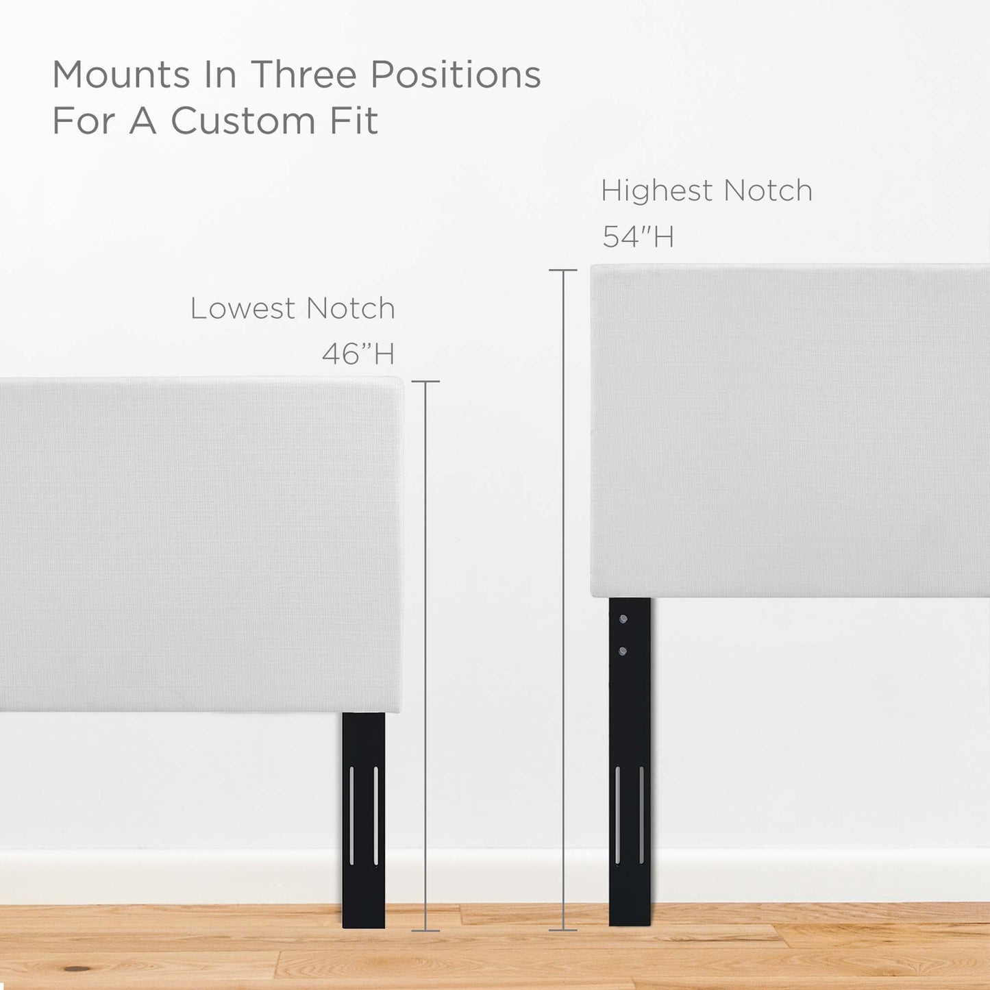 Taylor Upholstered Linen Fabric Headboard by Modway