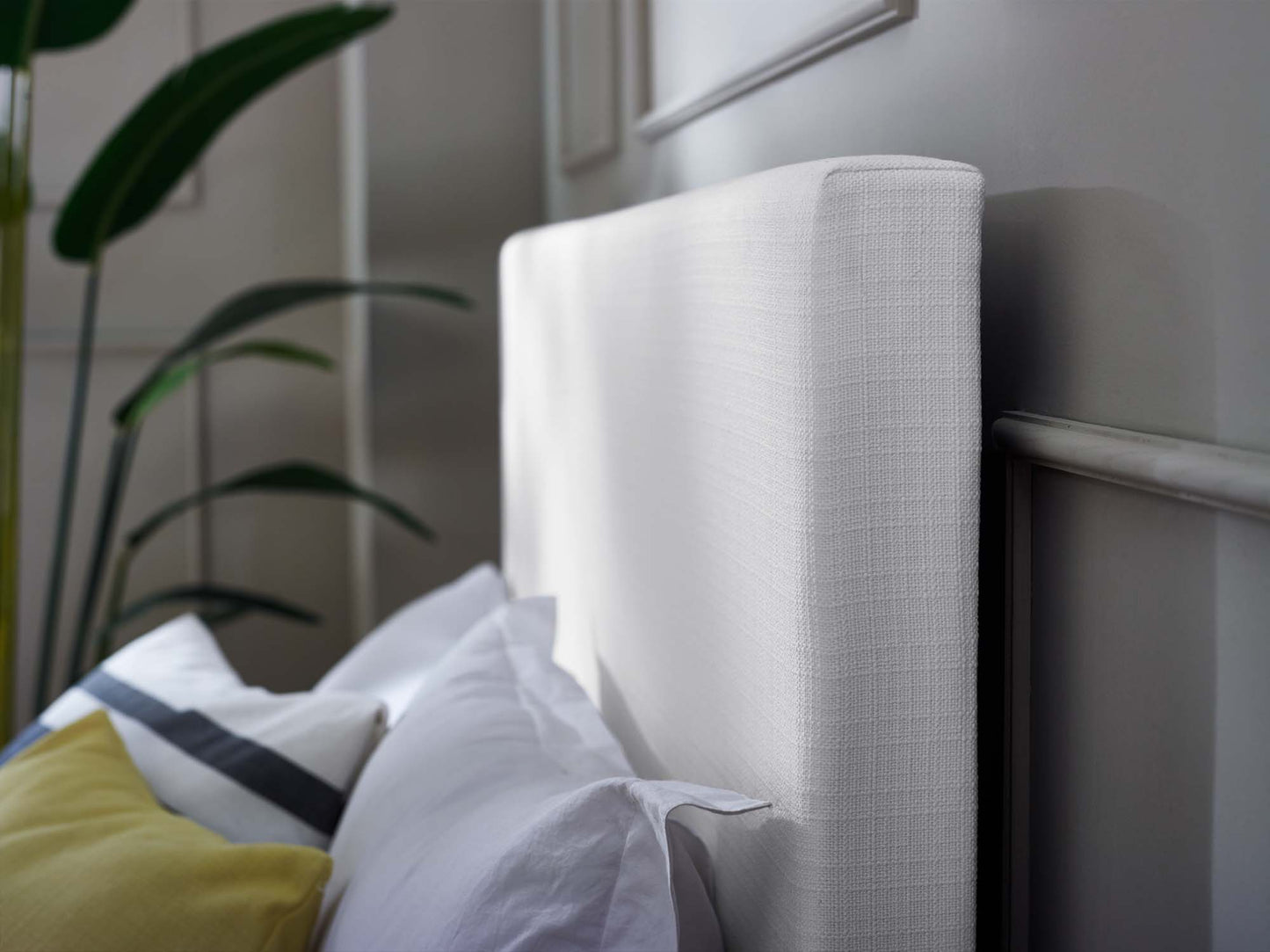 Taylor Upholstered Linen Fabric Headboard by Modway