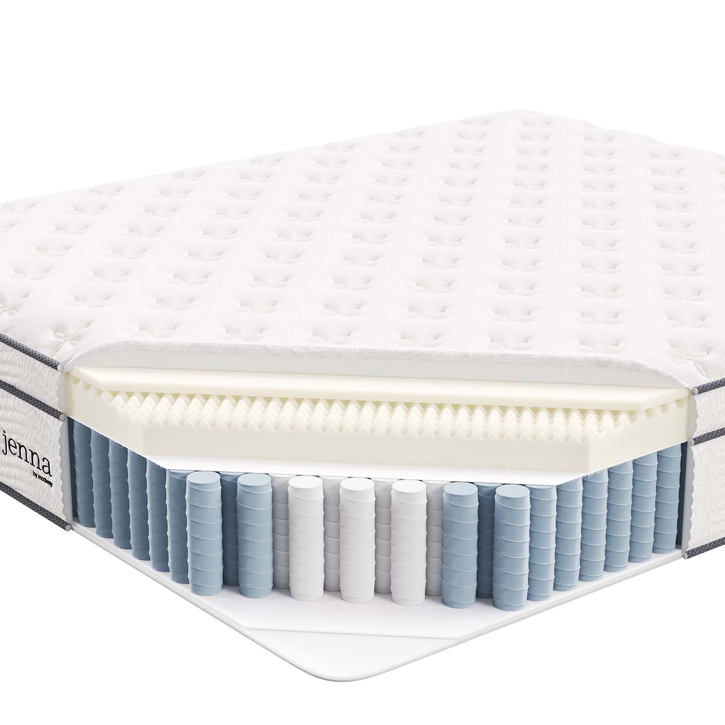 Jenna Innerspring and Foam Mattress by Modway