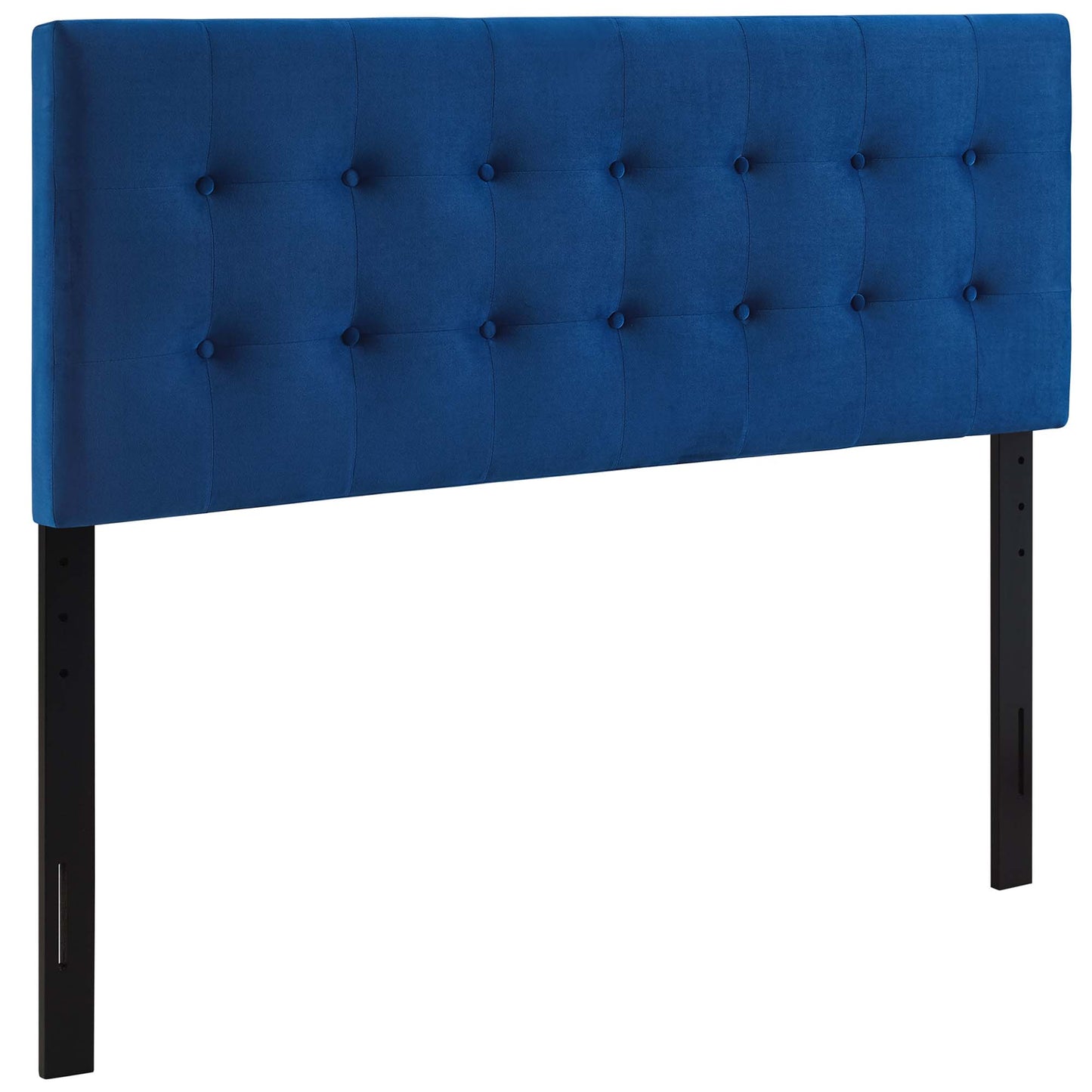 Emily Biscuit Tufted Performance Velvet Queen Headboard by Modway MOD-6116-NAV