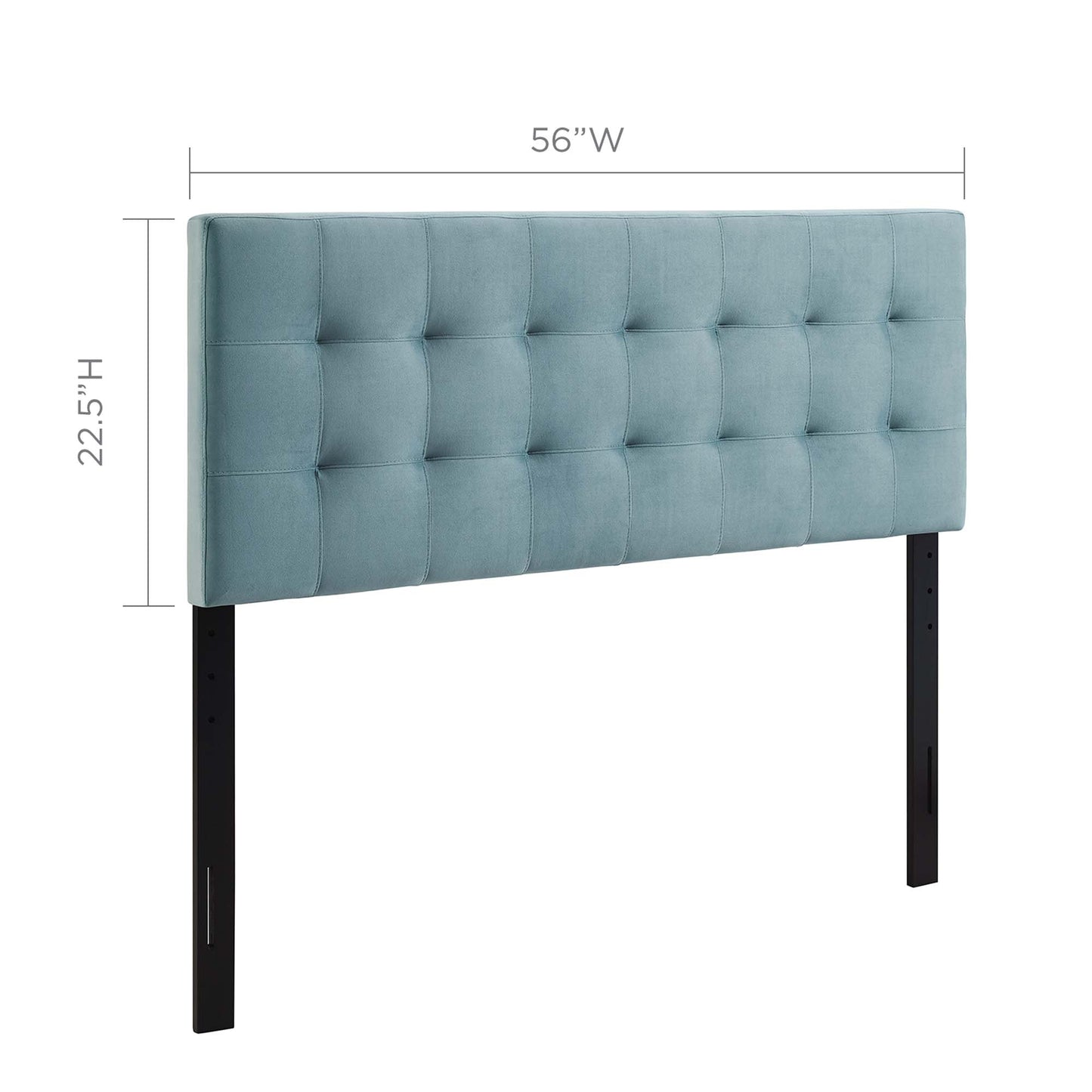 Lily Biscuit Tufted Performance Velvet Full Headboard by Modway MOD-6119-LBU