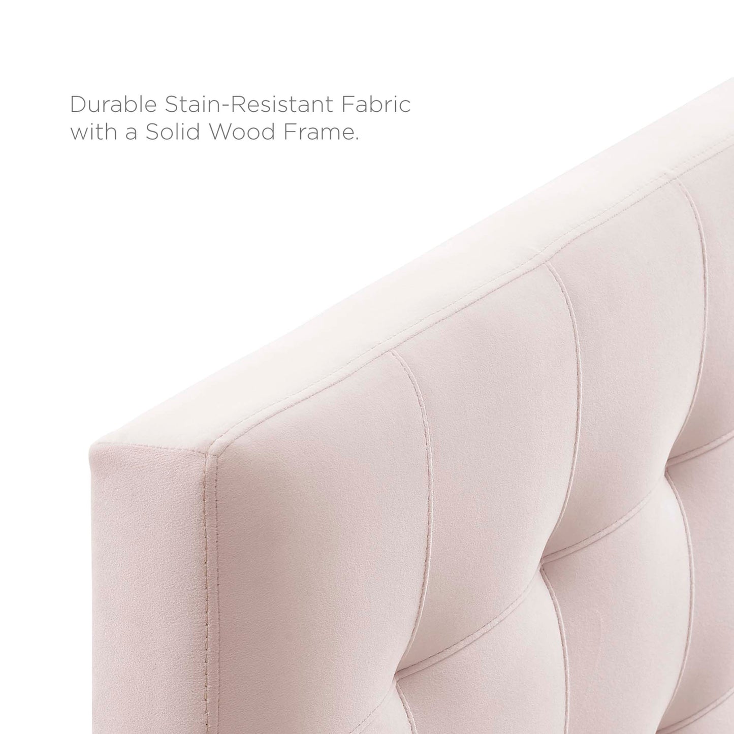 Lily Biscuit Tufted Performance Velvet Full Headboard by Modway MOD-6119-PNK