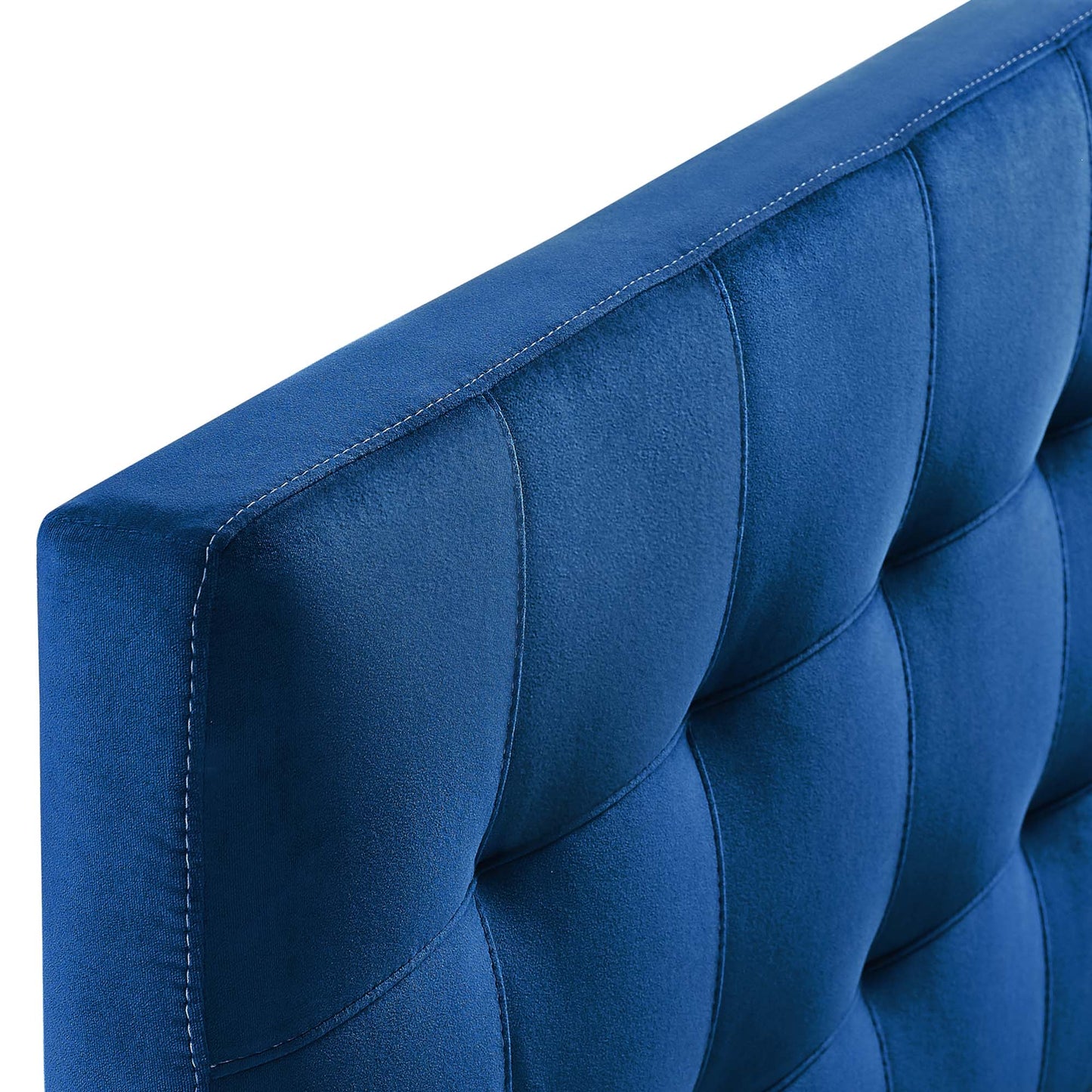 Lily Biscuit Tufted Performance Velvet Queen Headboard by Modway MOD-6120-NAV