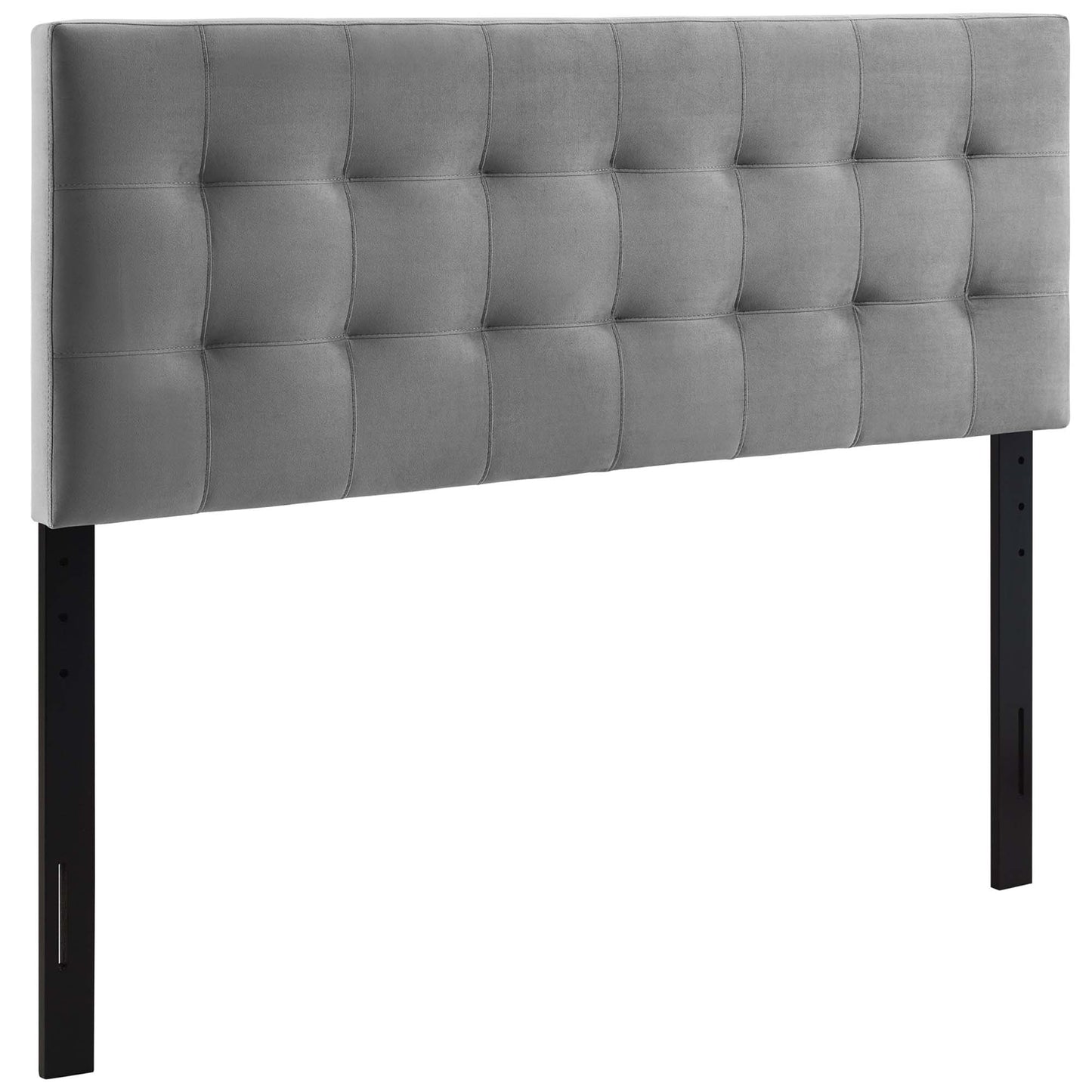 Lily Biscuit Tufted Performance Velvet King Headboard by Modway MOD-6121-GRY