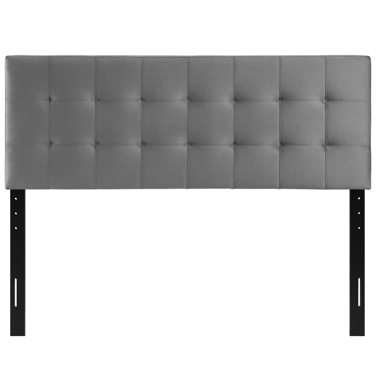Lily Biscuit Tufted Performance Velvet King Headboard by Modway MOD-6121-GRY