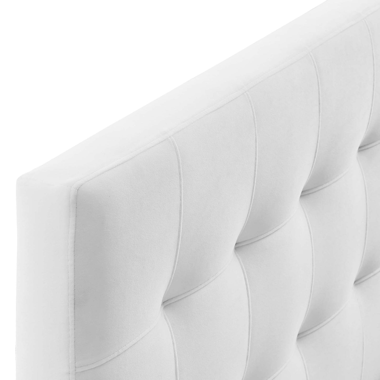Lily Biscuit Tufted Performance Velvet King Headboard by Modway MOD-6121-WHI