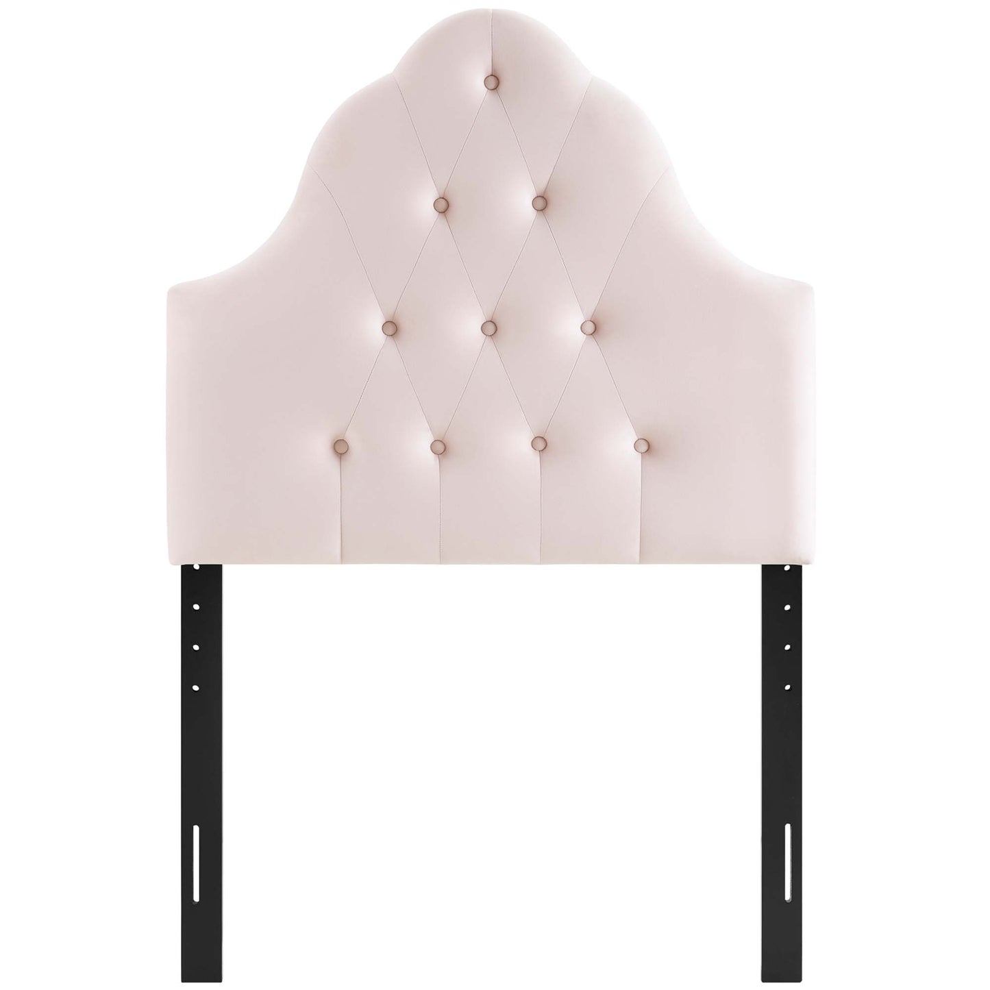 Sovereign Diamond Tufted Performance Velvet Twin Headboard by Modway MOD-6122-PNK