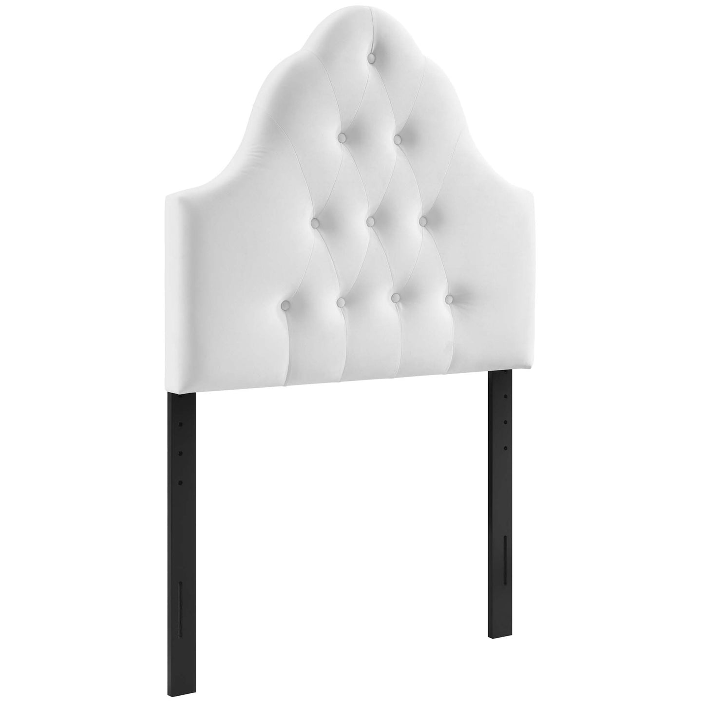 Sovereign Diamond Tufted Performance Velvet Twin Headboard by Modway MOD-6122-WHI