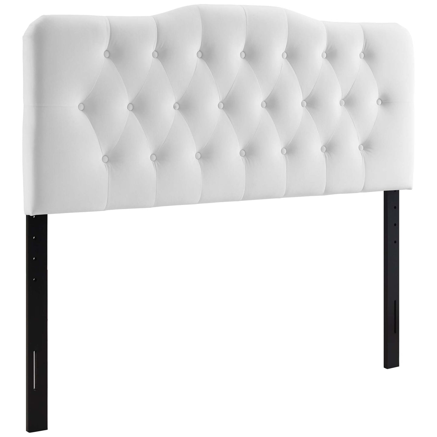 Annabel Diamond Tufted Performance Velvet Full Headboard by Modway MOD-6128-WHI