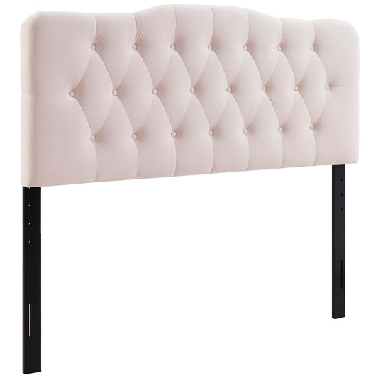 Annabel Diamond Tufted Performance Velvet Queen Headboard by Modway MOD-6129-PNK