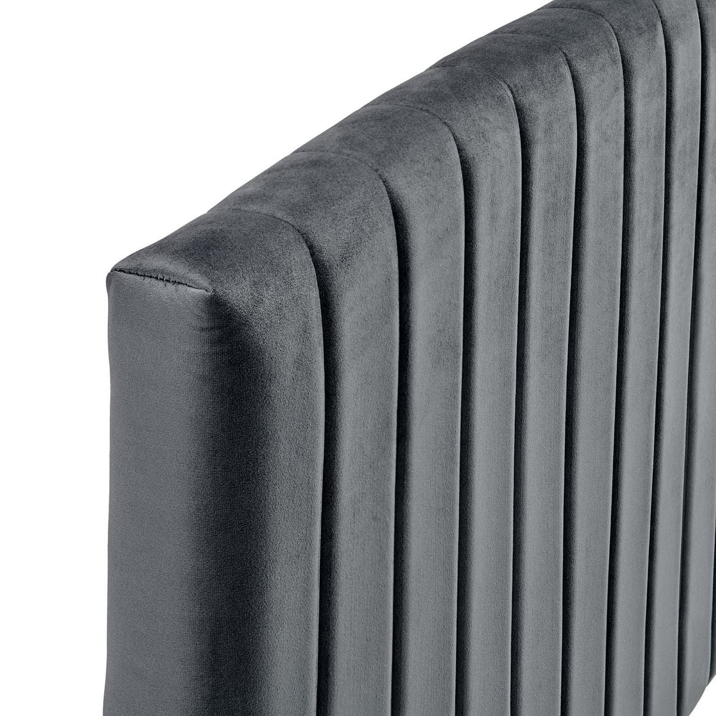 Rebecca Performance Velvet Twin Headboard by Modway MOD-6140-CHA