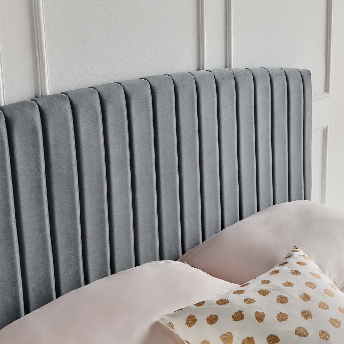 Rebecca Performance Velvet Twin Headboard by Modway MOD-6140-CHA