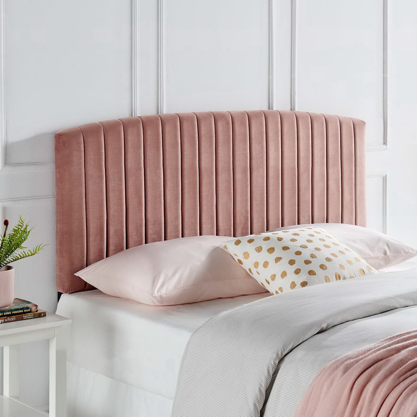 Rebecca Performance Velvet Full / Queen Headboard by Modway MOD-6141-DUS