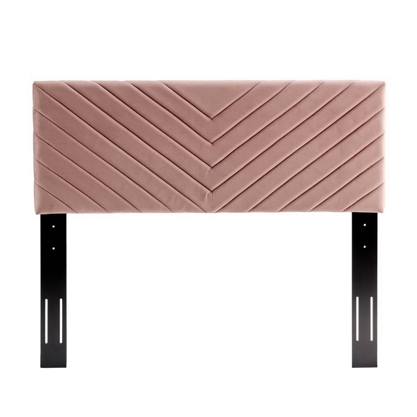 Alyson Angular Channel Tufted Performance Velvet Full / Queen Headboard by Modway MOD-6144-DUS