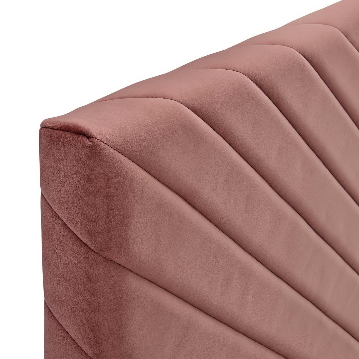 Alyson Angular Channel Tufted Performance Velvet Full / Queen Headboard by Modway MOD-6144-DUS