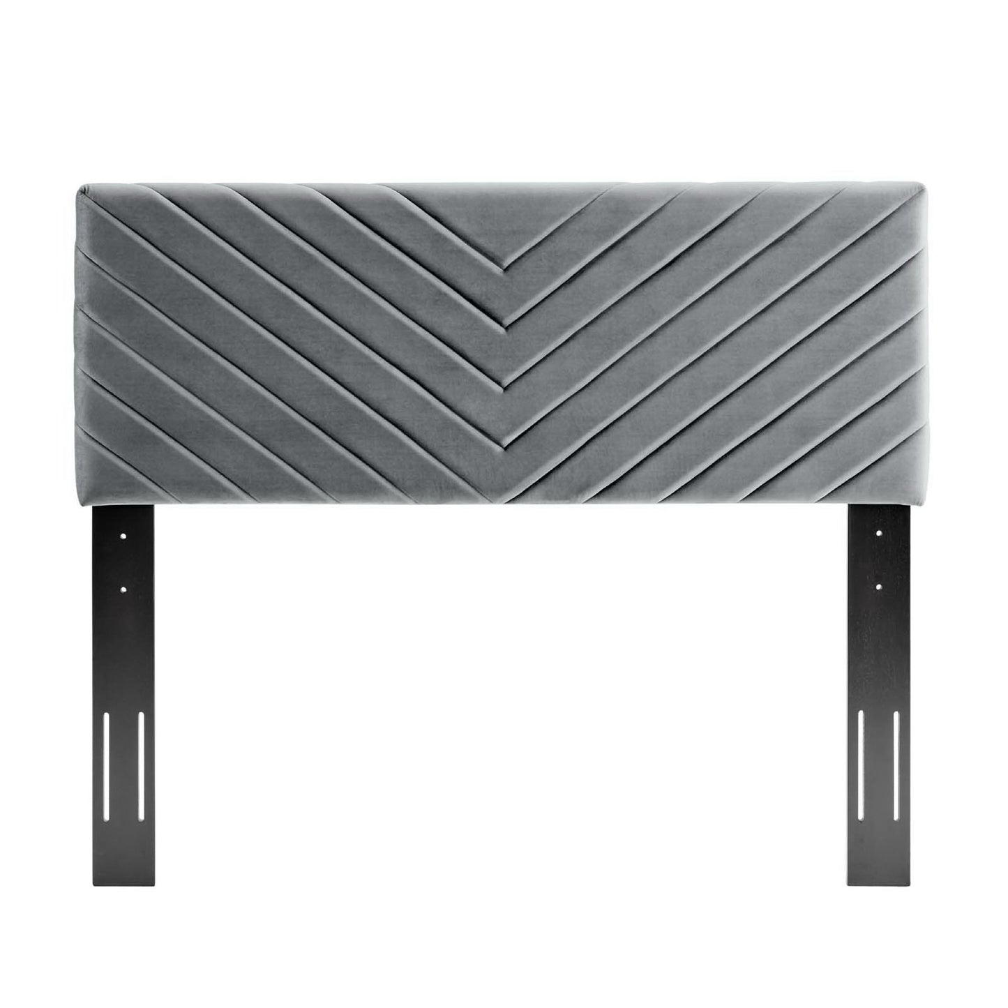 Alyson Angular Channel Tufted Performance Velvet King / California King Headboard by Modway