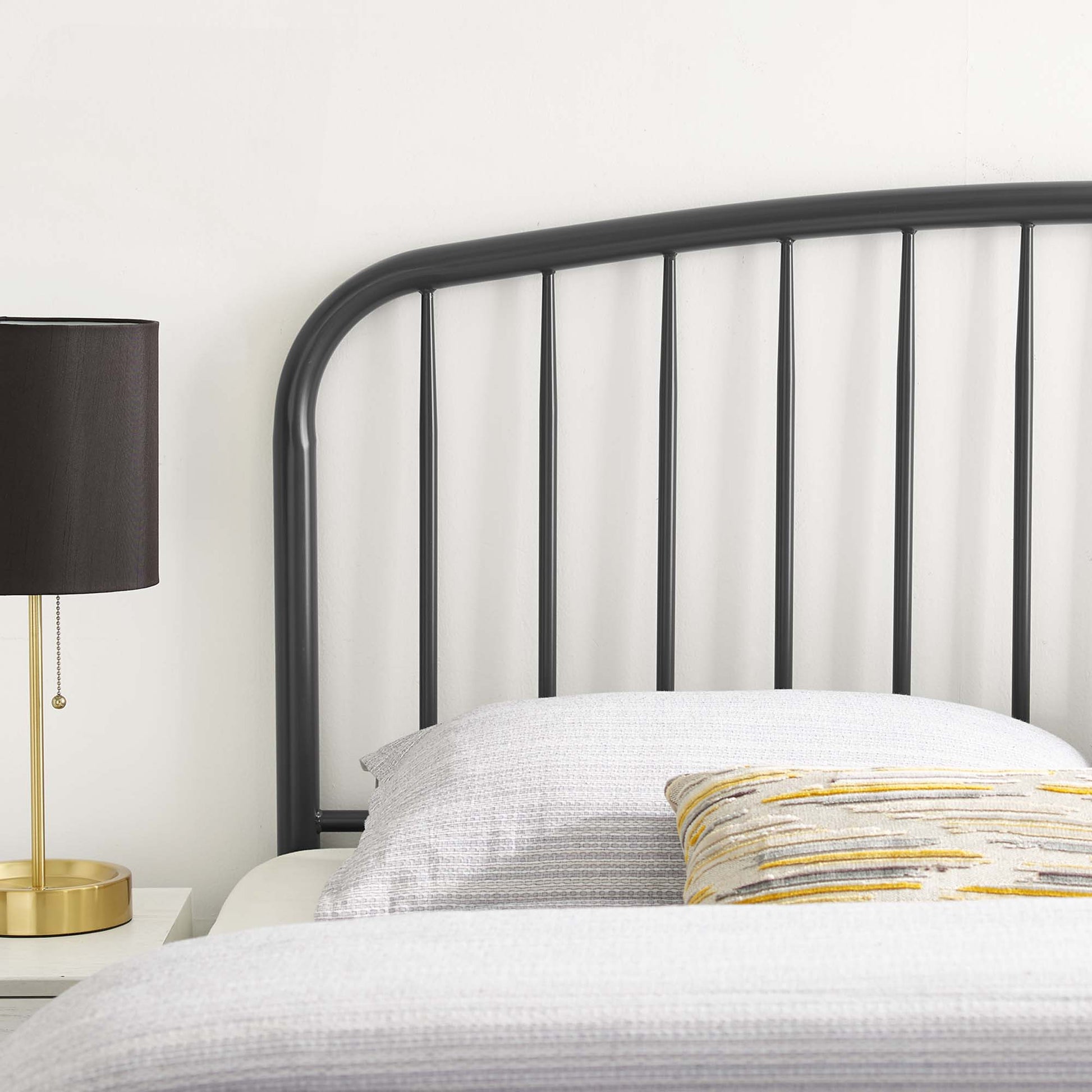 Nova Metal Twin Headboard by Modway