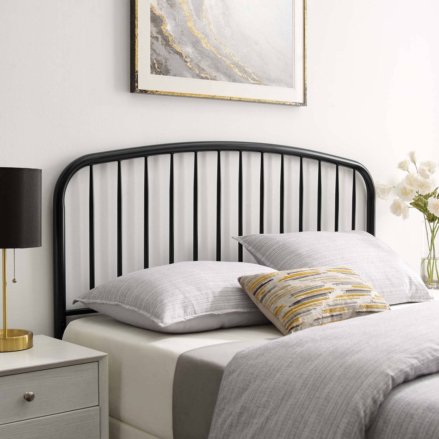 Nova Metal Full Headboard by Modway