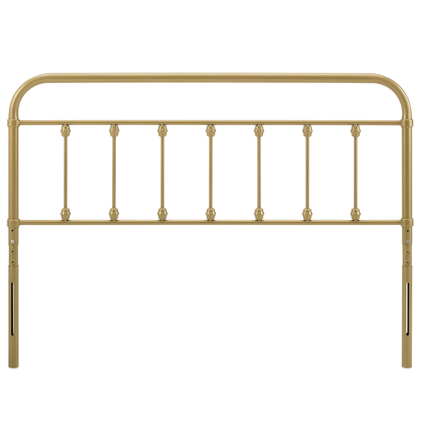 Sage Metal Twin Headboard by Modway Gold