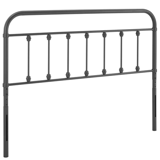 Sage Metal Queen Headboard by Modway Gray MOD-6154-GRY