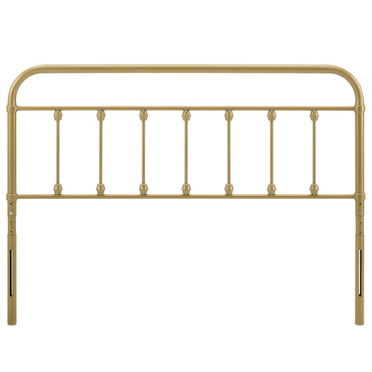 Sage Metal King Headboard by Modway Gold MOD-6155-GLD