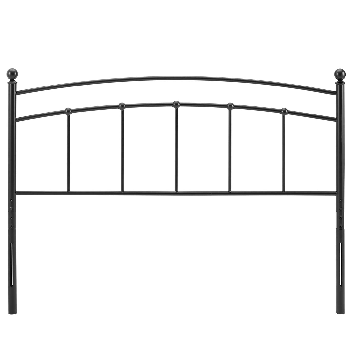 Abigail Metal Twin Headboard by Modway Black