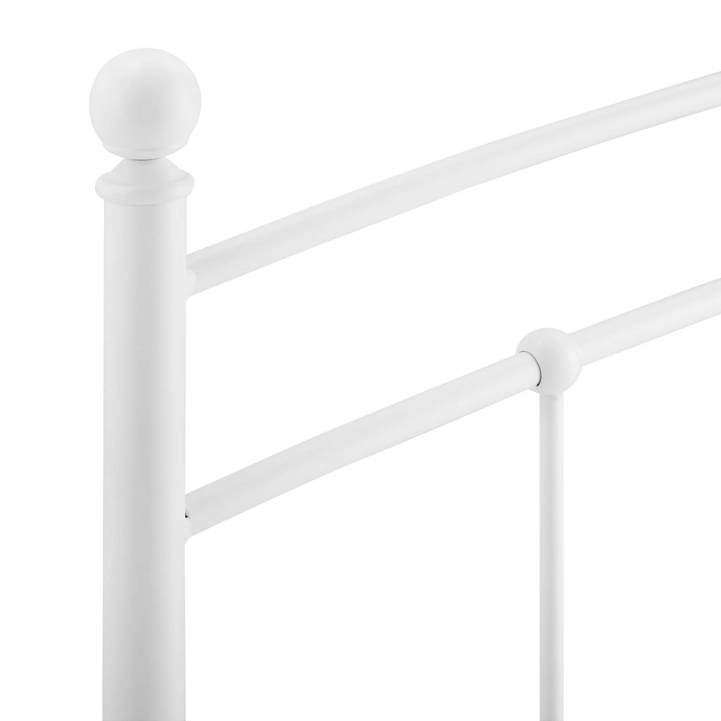 Abigail Metal Queen Headboard by Modway White